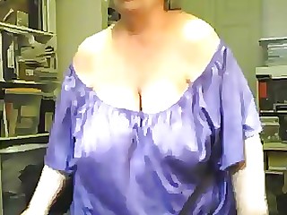 BBW oma warm volwassen webcam