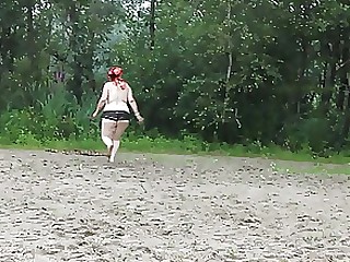 Amateur Plage Bbw Mature Nu