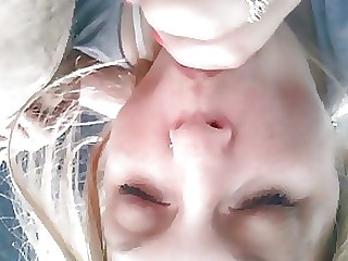 Amateur Blond Pipe MILF Pov