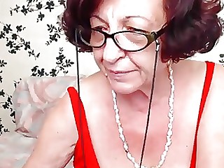 Dilettante Nonna Biancheria intima Maturo Webcam