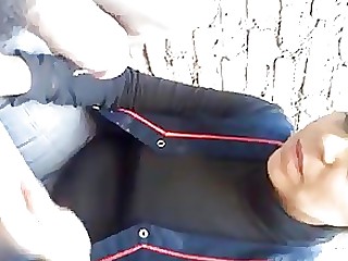 Amateur Blowjob MILF Public