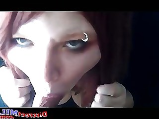 Amateur Blowjob Facials MILF Redhead