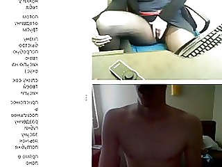 Juteux Masturbation MILF Bureau Orgasme Webcam
