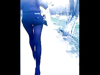 Ass Handjob MILF Public Tease
