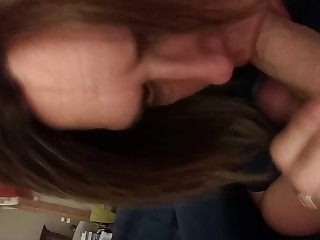 Amateur Blowjob Cumshot Deepthroat Hot MILF Oral POV